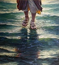walking on water