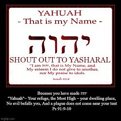 I am Yahuah, that is my name YashaYahu 42:8