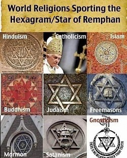 Hexagram star of Remphan